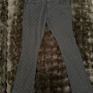 Black gemstone Jeans